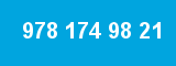 978 174 98 21 978 174 98 21